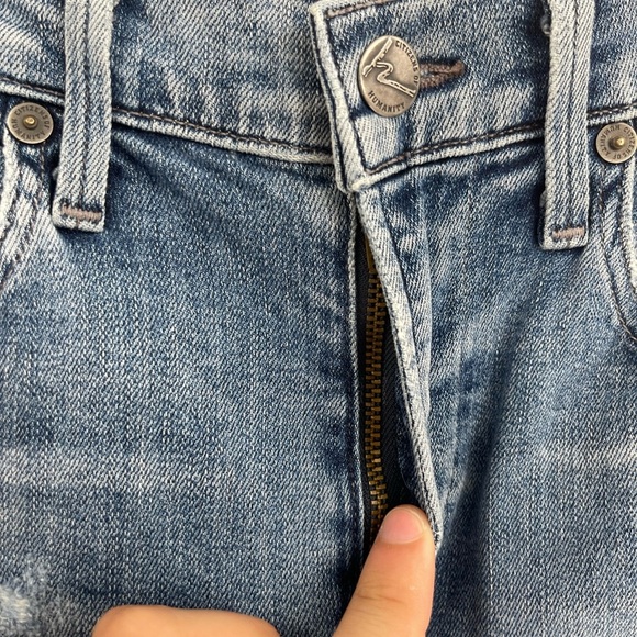 Citizens of Humanity Distressed Rocket Crop High Rise Skinny Jean Size 25 - Picture 12 of 12